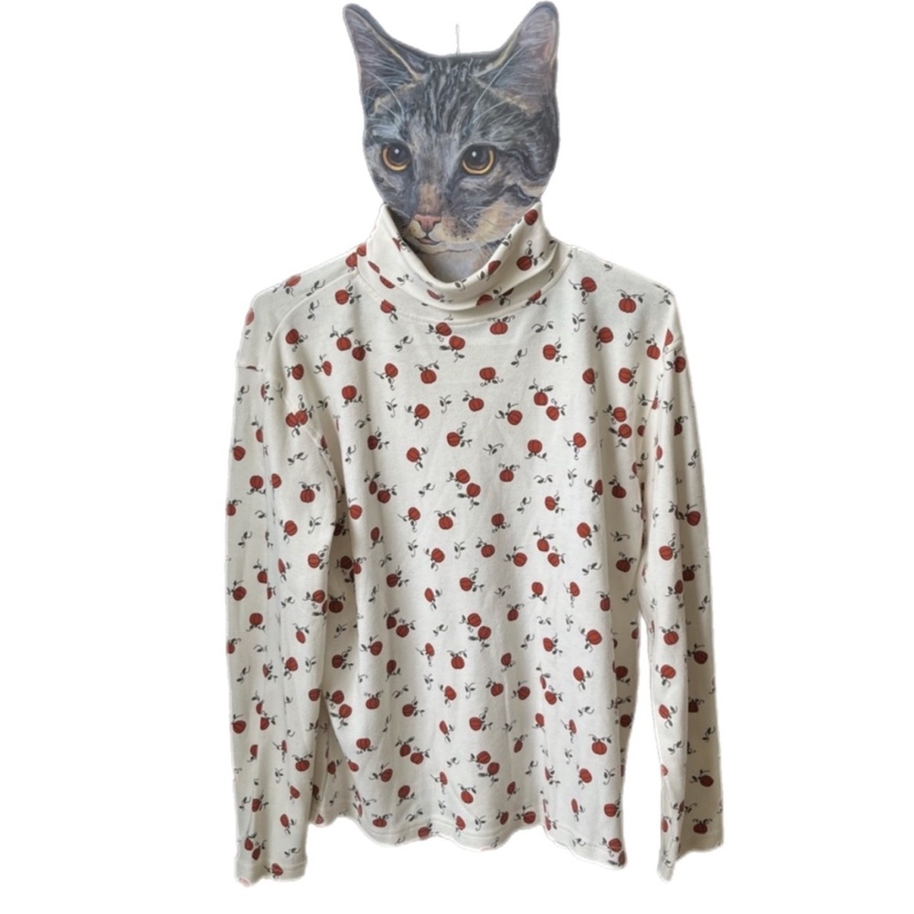 Bobbie Brooks Pumpkin Turtleneck